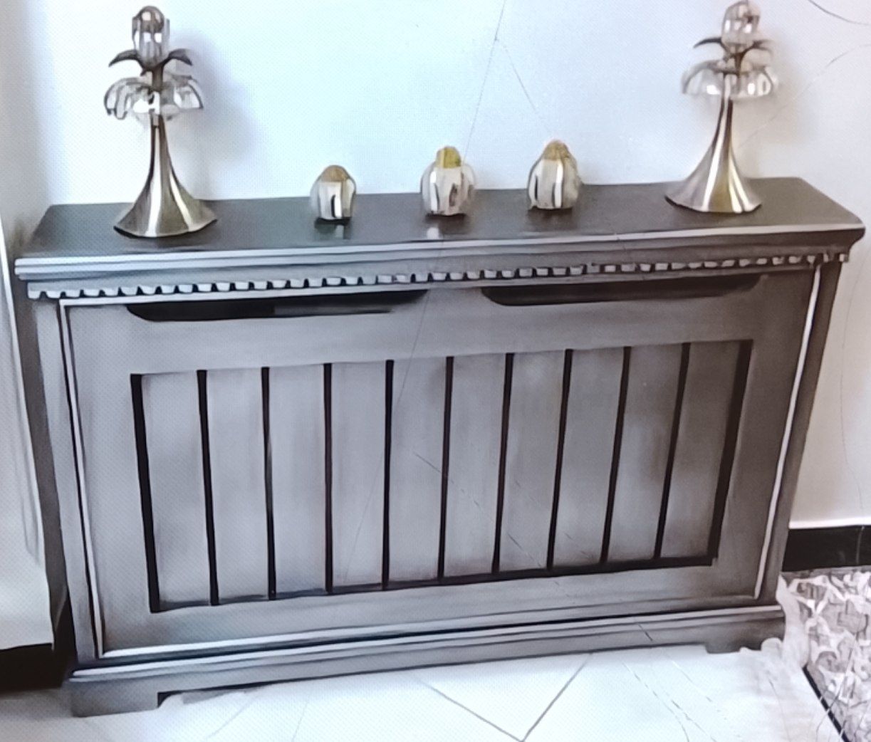 کاور شوفاژ رادیاتور تمام MDF عرض 120 ارتفاع 90
