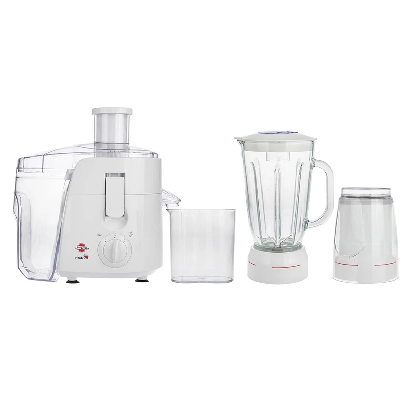 آبمیوه گیری پارس خزر مدل VitaFruit Glass با پارچ شیشه ای